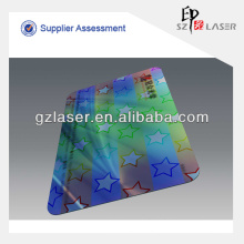 Custom pattern for id card transparent cold stick sticker and film